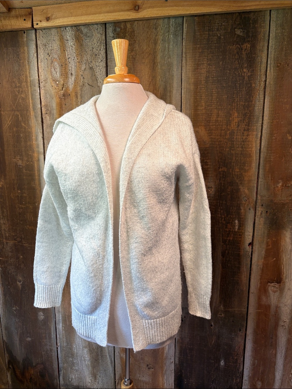 Banana Republic Oversized Hooded Open Front Cardigan Size Small COZY Sweater